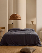 Стул Nebai из бежевой синели с каркасом из массива дуба и натуральной отделкой FSC MIX Credit