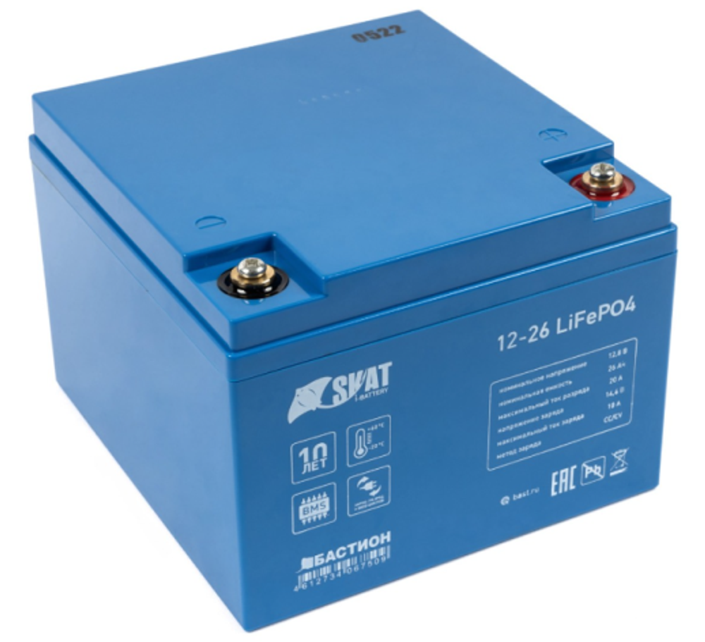 Аккумулятор Бастион Skat i-Battery 12-26 LiFePo4