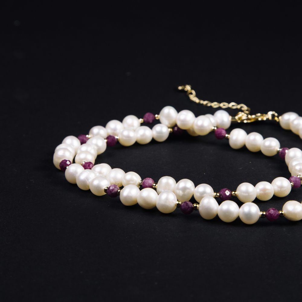 Колье Art Nouveau RED