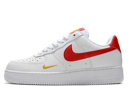 red white and gold air force 1