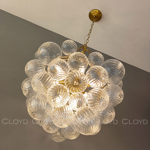 Люстра Cloyd MORRA C9 / Ø60 см - латунь (арт.11639)