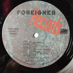 Винтажная виниловая пластинка LP Foreigner Records (USA 1982)