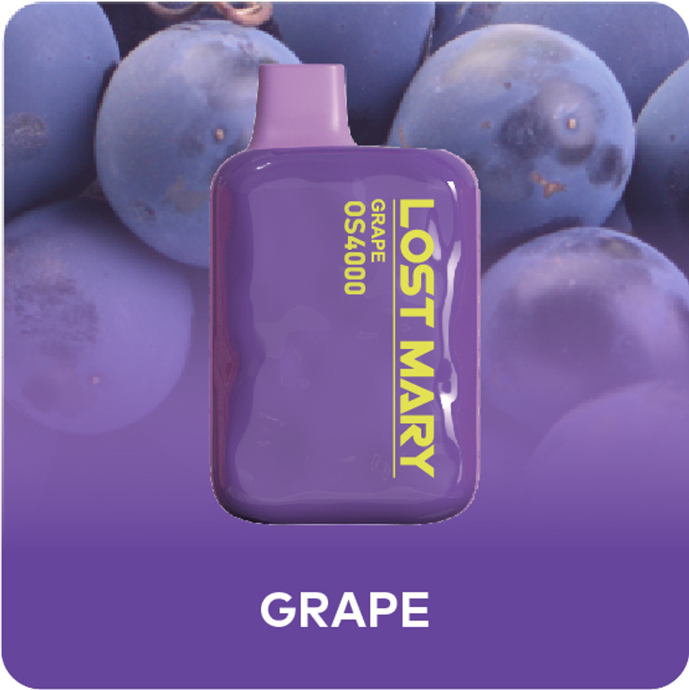 Lost Mary OS4000 - Grape (5% nic)