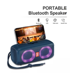 Беспроводная колонка TG-333 (10W/TF/USB/FM) RGB Light