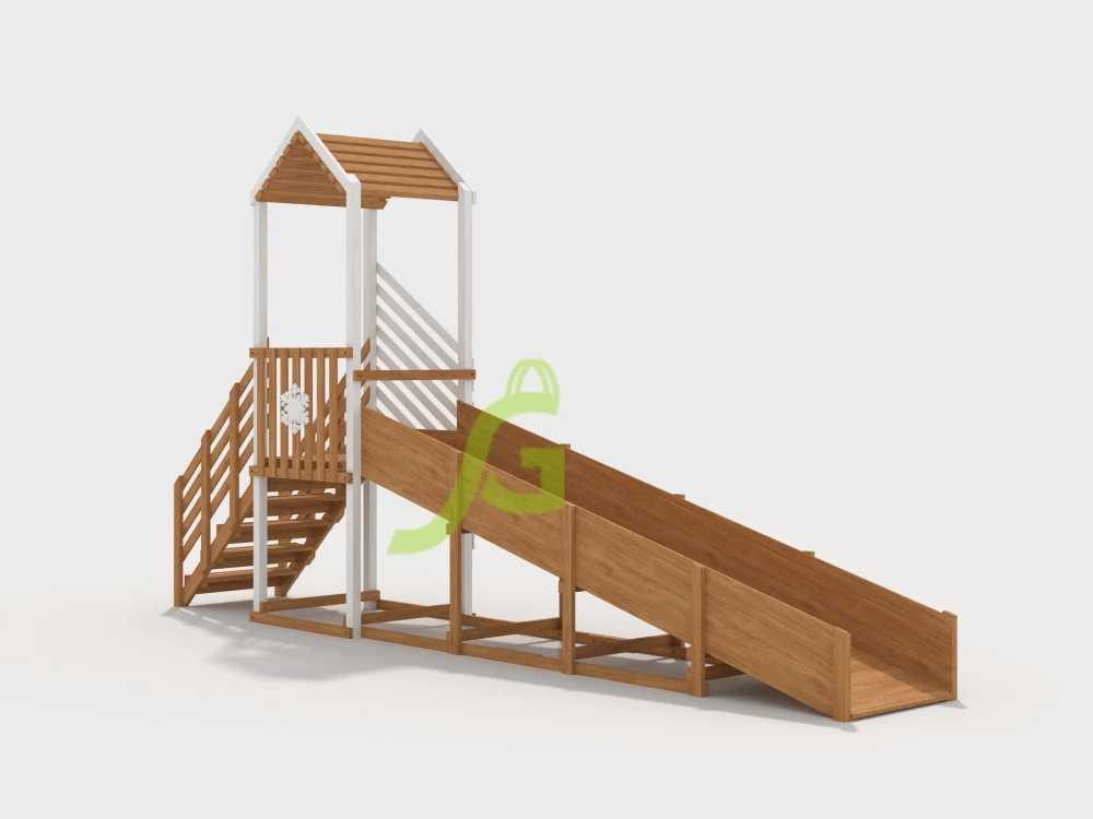 Зимняя горка "IgraGrad Snow Fox", скат 5 м