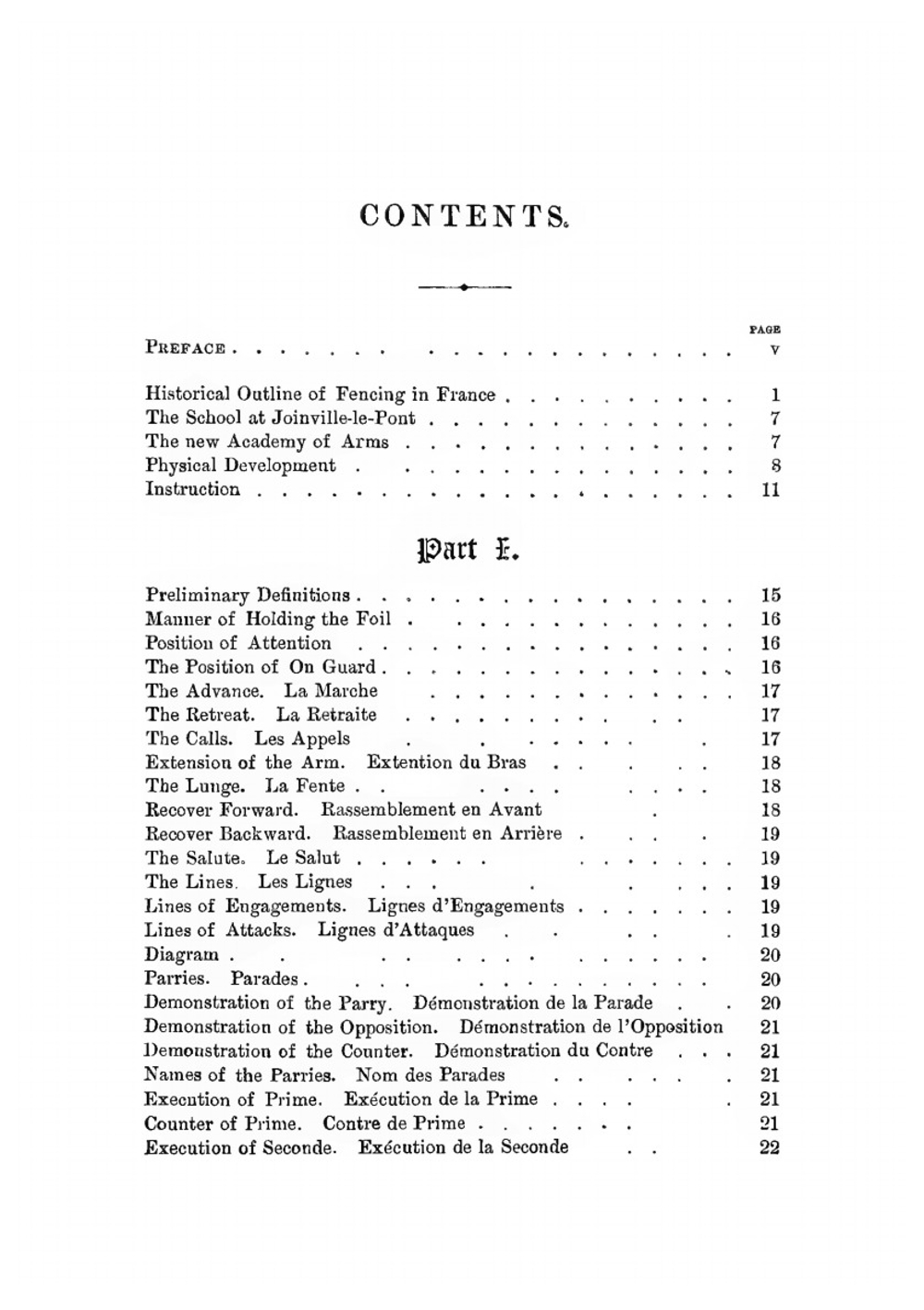 Foil and sabre. a grammar of fencing in detailed lessons for professor and pupil | Louis Rondelle