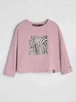 Лонгслив детский с принтом