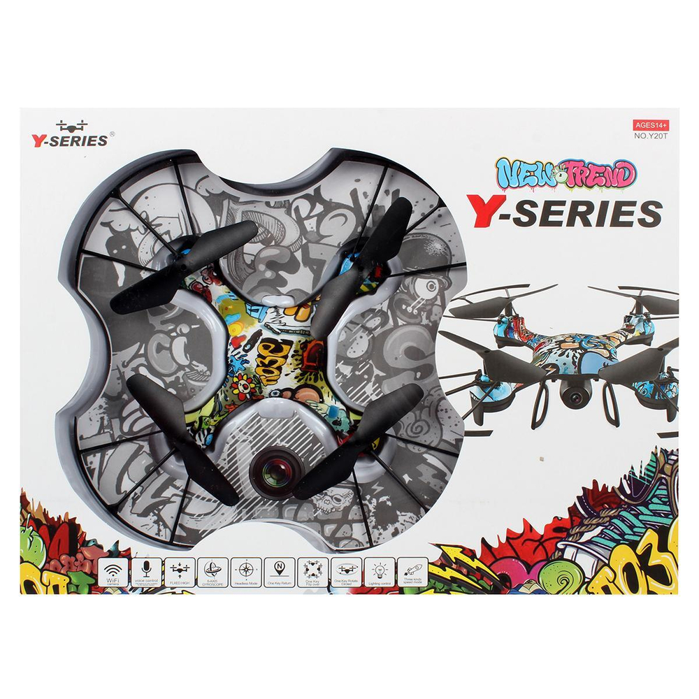 Квадрокоптер на РУ, коробка Y20T