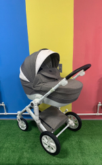 Коляска детская Rant "BALLADA" RA207 2 in 1 grey