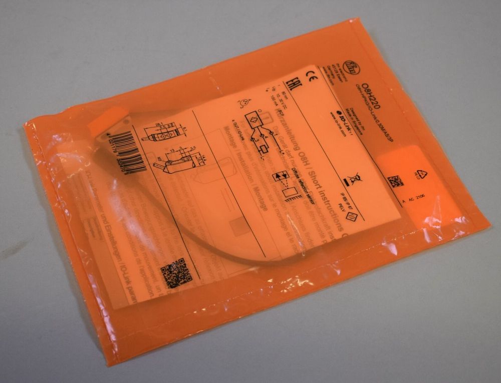 IFM O8H-HPKG/IO-Link/0,30M/AS/3P