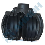 Емкость для септика двухкамерная Анион 3700 л. вертикальная (2400x1620x2070см;черный) - арт.559475