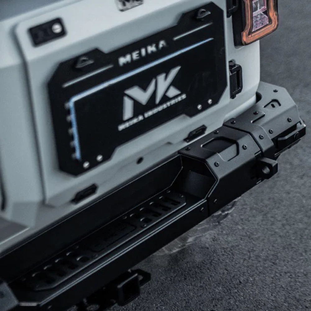 Силовой обвес MEIKA для Jeep Wrangler JL 2018-2024+ Джип Вранглер силовой бампер стальной бампер пороги