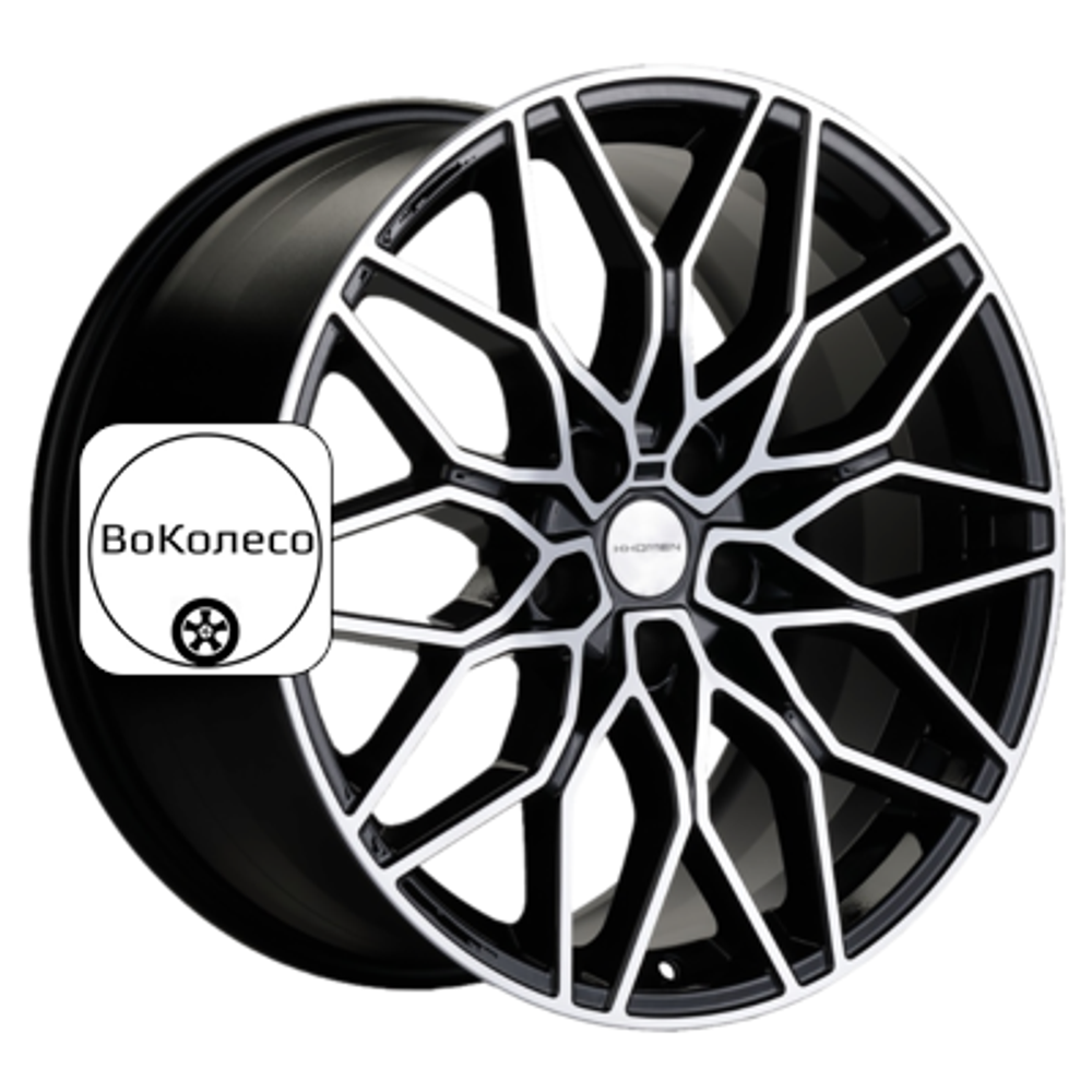 7x18/5x114,3 ET42 D67,1 KHW1813 (JAC S7) Black-FP Khomen Wheels