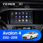 Teyes X1 9" для Toyota Avalon 4 IV XX40 2012-2018