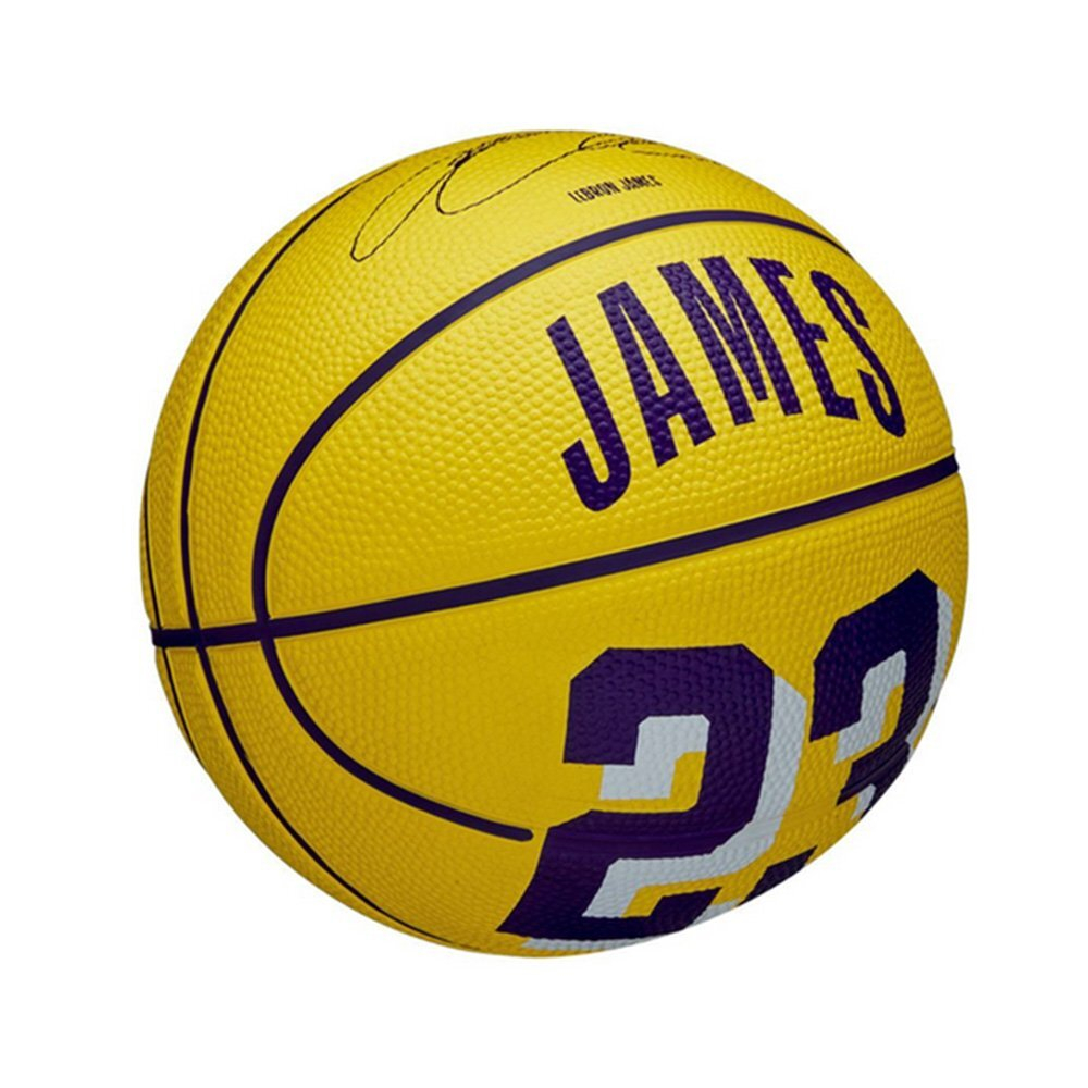 Баскетбольные мячи Wilson NBA Player Icon Mini LeBron James Size 3 Yellow