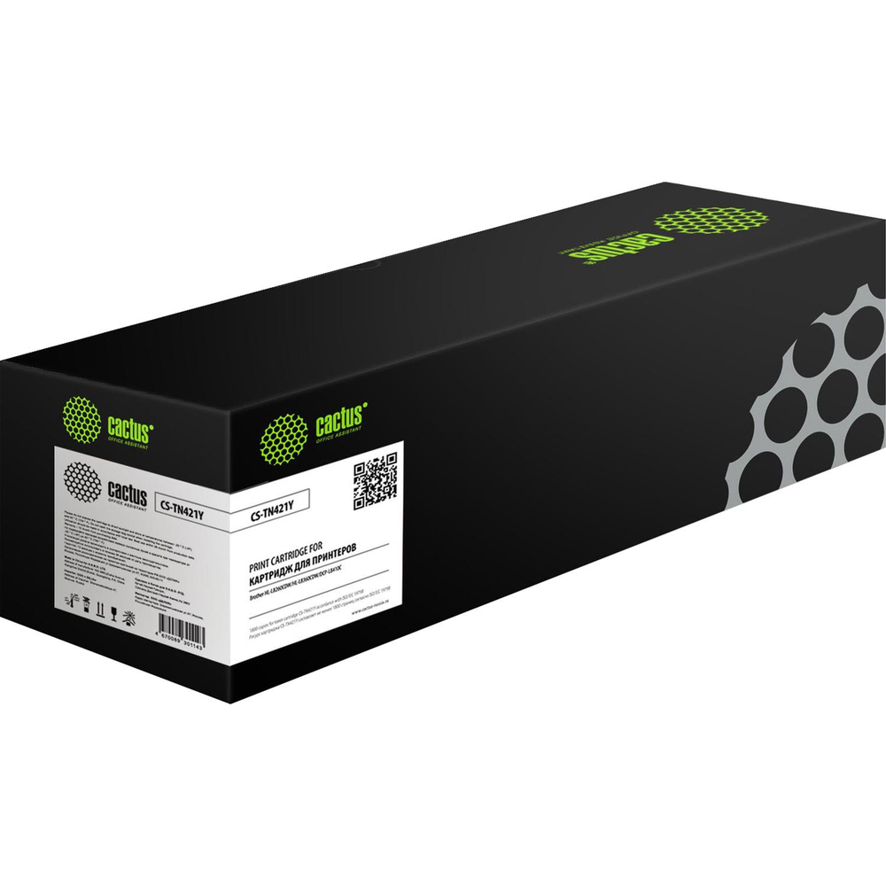 Картридж лазерный Cactus CS-TN421Y TN-421Y жел. для Brother HL-L8260CDW