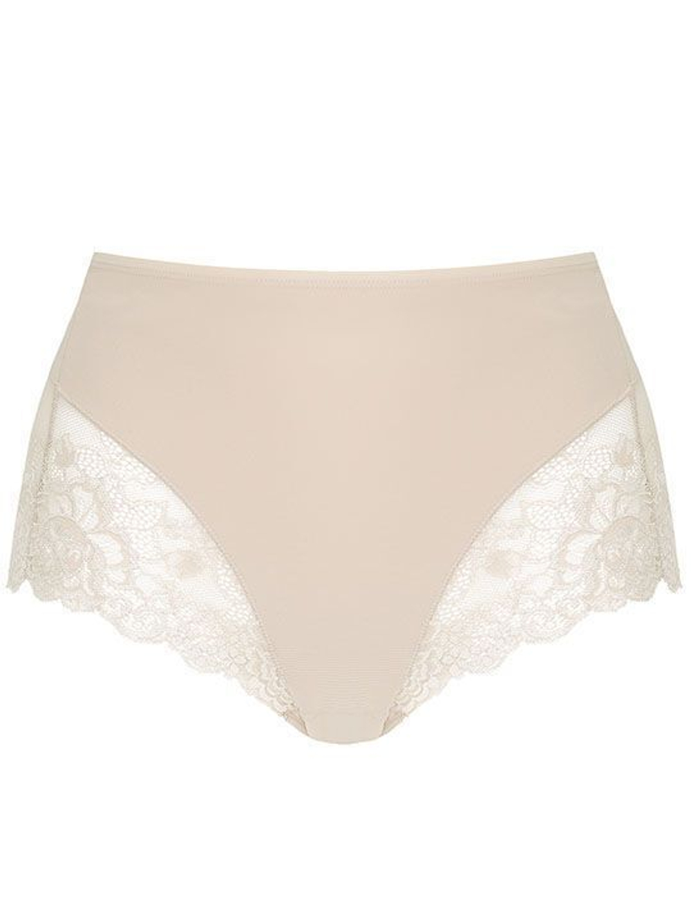 Трусики-слипы с кружевом Greta (Размер: XXXL) (Цвет: телесный)
