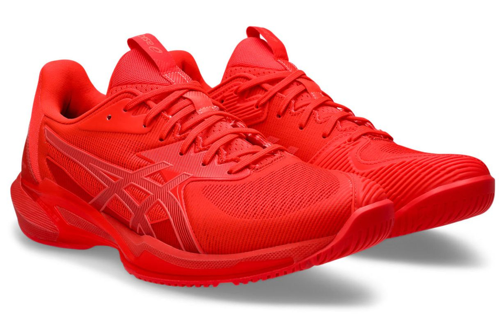 Теннисные кроссовки Asics Solution Speed FF 3 - flash red/blazing coral