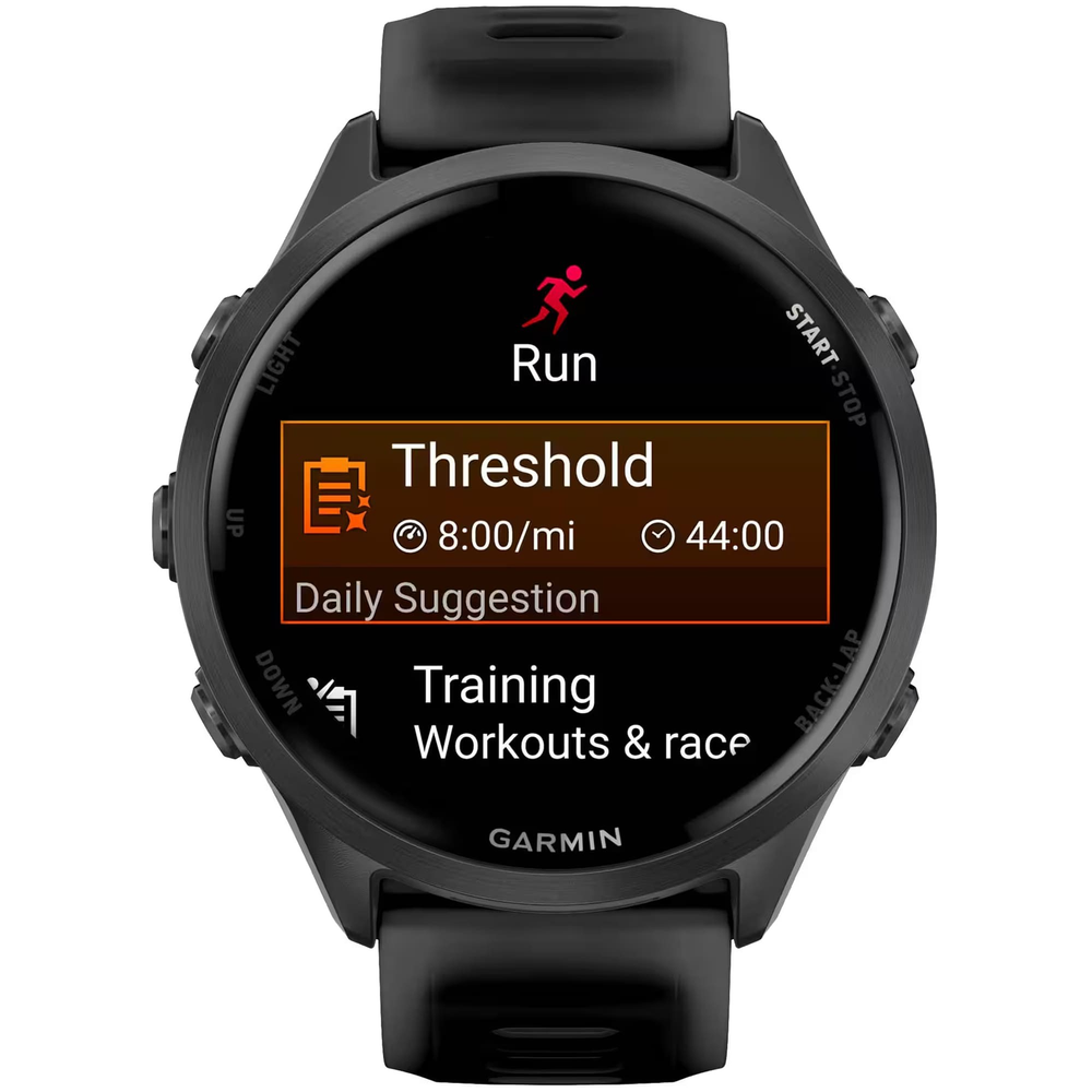 Garmin Forerunner 570 — 47 мм (Slate Grey/Translucent Black)