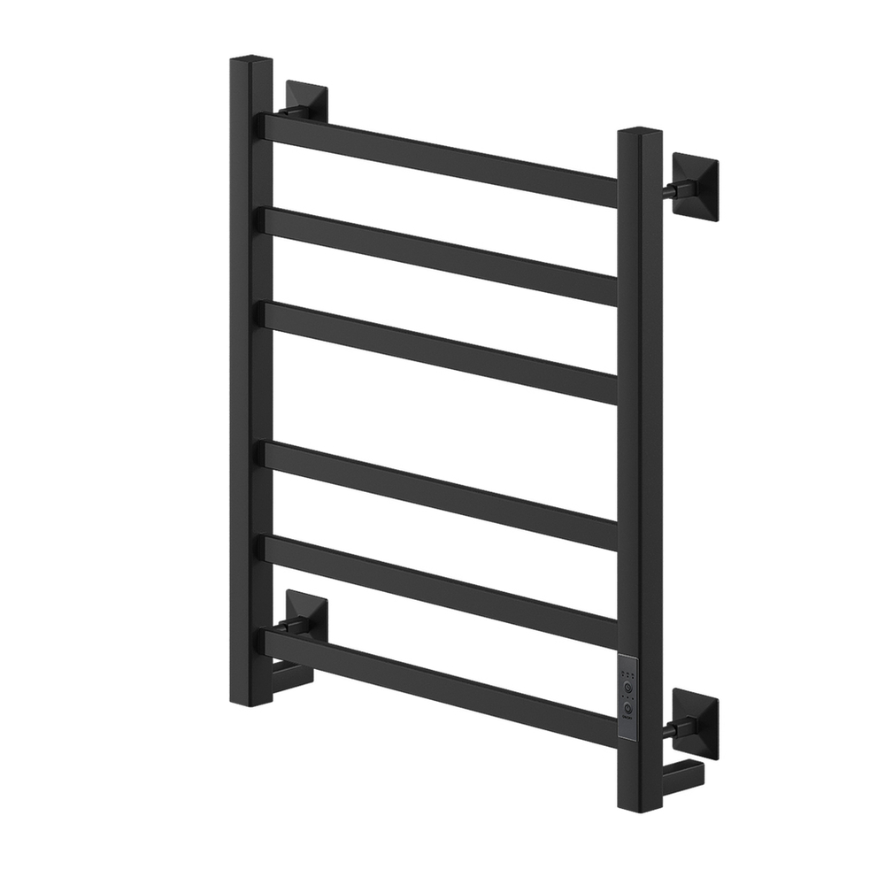 Полотенцесушитель MIXLINE TRIUMPH  60х50 (таймер, 312 Вт, 6 перекладин) электрический ЧЕРНЫЙ