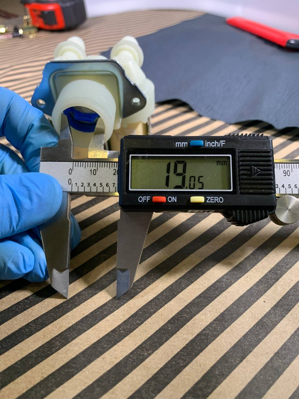 Клапан электромагнитный заливной 2Wx180 универсальный