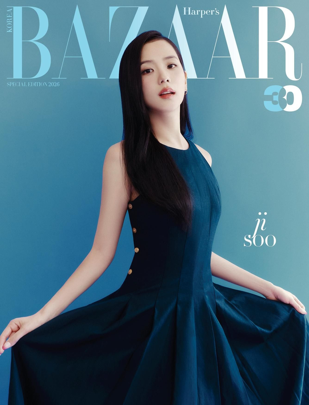 (ПРЕДЗАКАЗ) публикация BAZAAR - 2026 Special Edition JISOO A Type