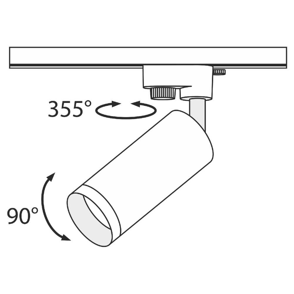 Трековый светильник Maytoni Technical TR004-1-GU10-MG
