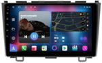 Магнитола для Honda CR-V 2006-2012 - FarCar 009M монитор 9" QLED на Android 13, 8 ядер (TS18), CarPlay, 4G SIM-слот