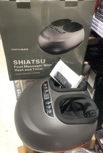Массажёр для ног SHIATSU BLACK FOOT MASSAGER WITH HEAT AND TIMER