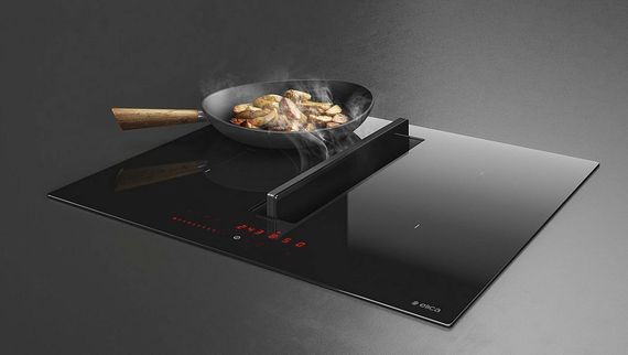 Варочная панель с вытяжкой Elica NIKOLATESLA FIT BL/A/60