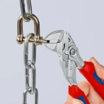 Клещи переставные-гаечный ключ хромированные 180 мм Knipex 86 05 180