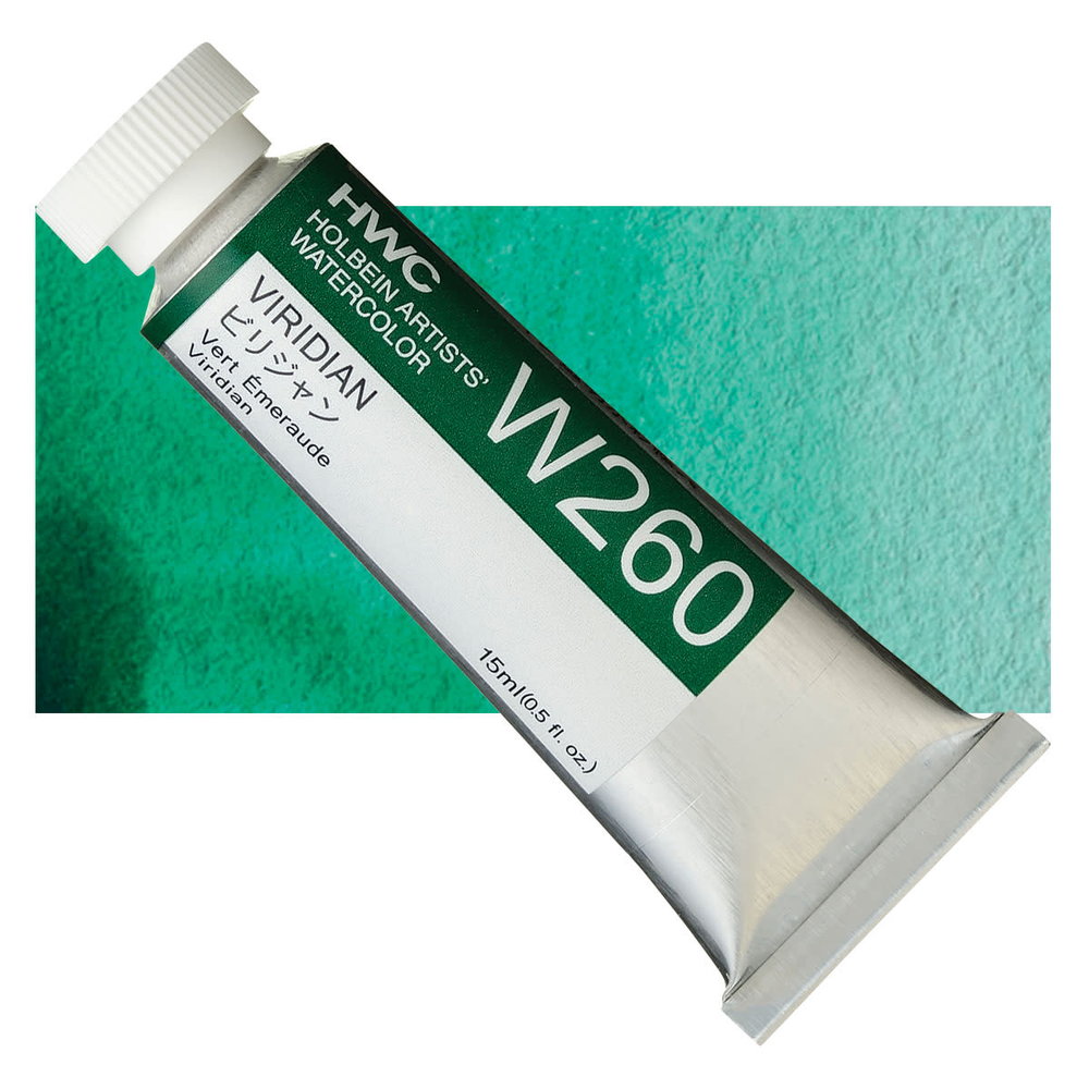 Акварель Holbein 15 мл. 260 [E] Viridian