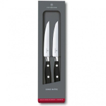 Набор Victorinox кухонный Grand Maitre Steak, 2 предмета, черный, подар.коробка