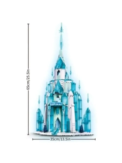 Конструктор Frozen Большой ледяной замок 1709 деталей