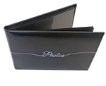 Фотоальбом Делюкс на 36 фото 10х15 см, пластик. листы black wallet "черный бумажник"