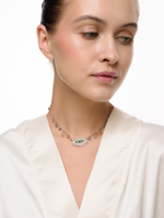 Чокер "Rainbow Green Eye"