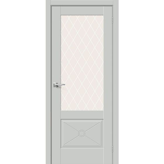 Купить Межкомнатная дверь экошпон Прима-13.2.0.0 Grey Matt глухая