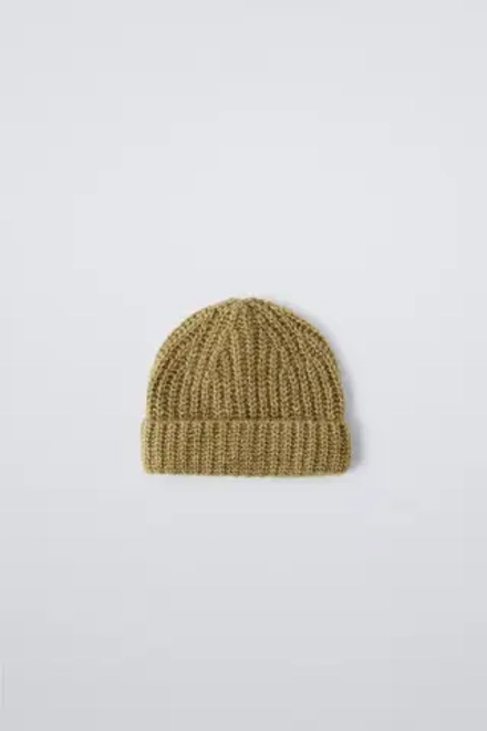ZARA ШАПКА БИНИ, ХАКИ