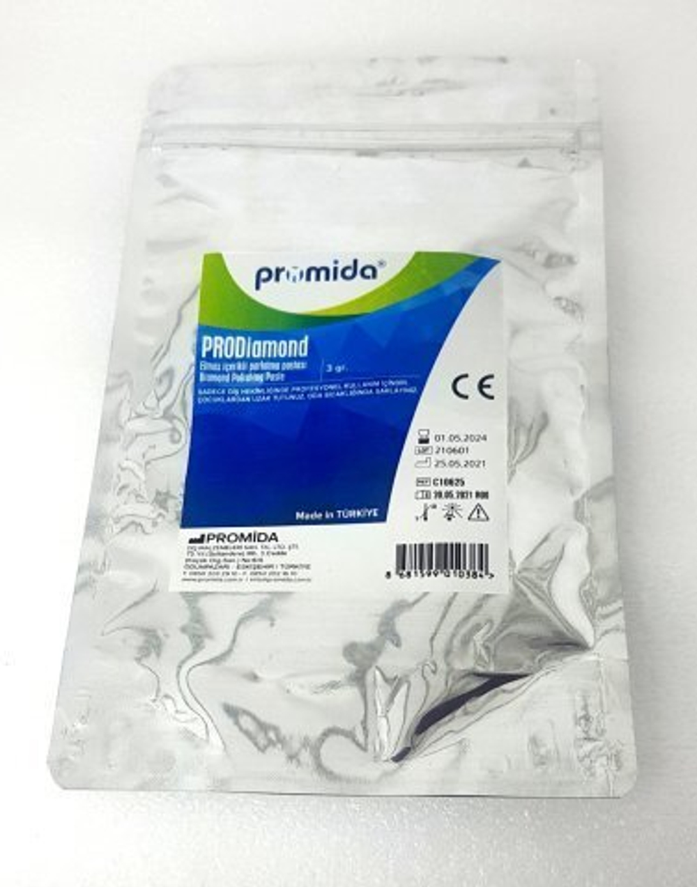 Паста полировочная с алмазной крошкой ProDiamond 3 гр Promida Турция