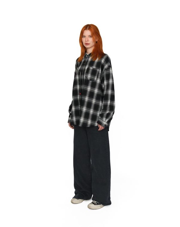 Рубашка Flanel Square Black - фото 7