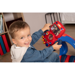 Smoby - Симулятор вождения Spidey со светом и звуком 370218 / артикул   370218  / GTIN 3032163702184