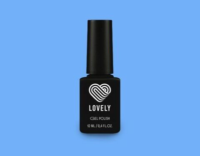 Жидкий полигель Lovely, Liquid Polygel, оттенок синий, 12 ml