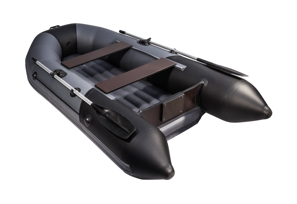Лодка Таймень NX 2800 НДНД, 2800*1420*400 мм., цвет графит - черный