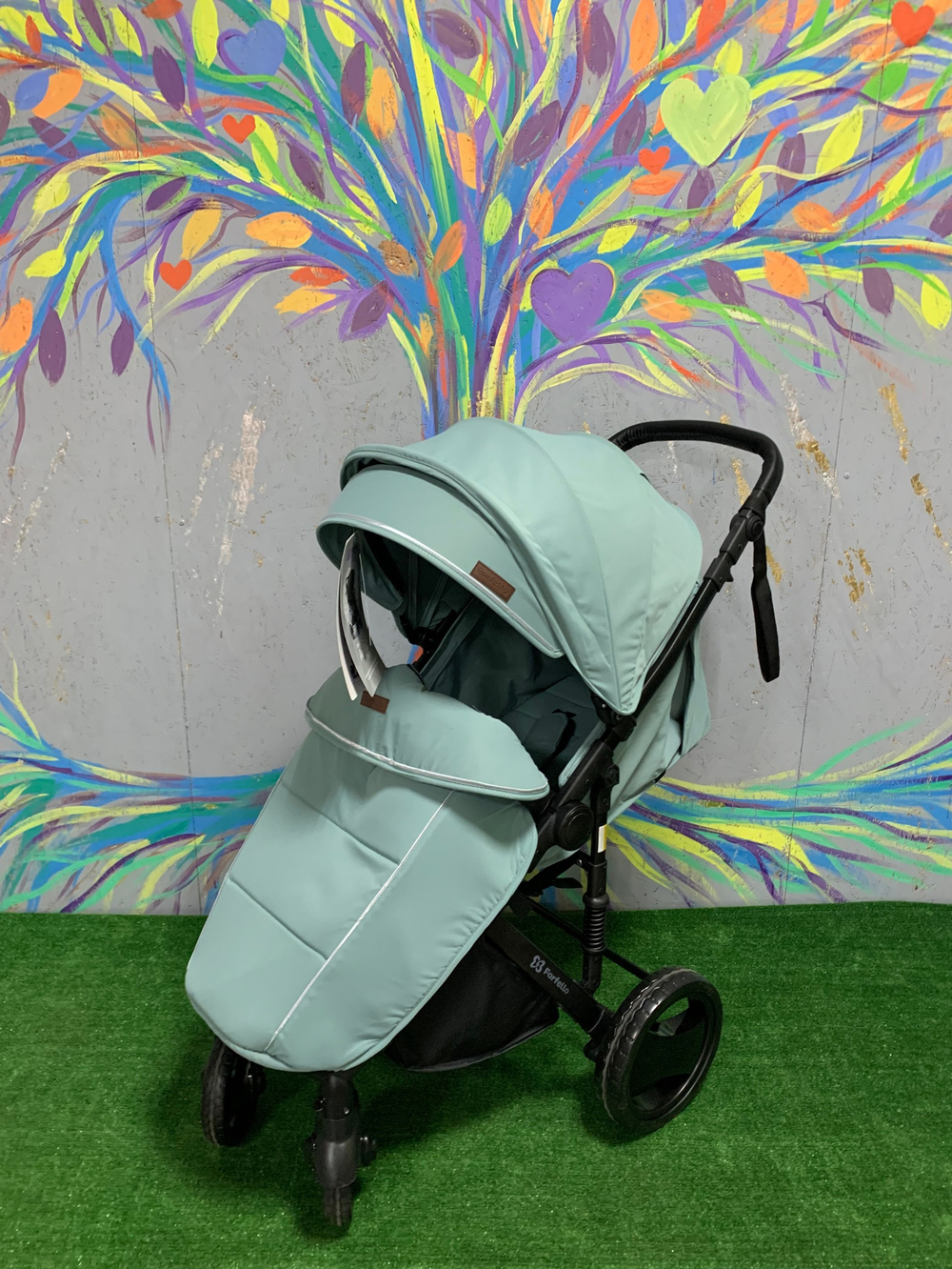 Коляска детская прогулочная Bino Angel Plus (Mint/Мятный) Артикул: BP-13