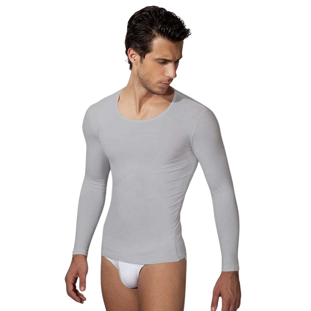 Классическая мужская футболка с длинным рукавом Doreanse Lounge (Размер: XXL) (Цвет: белый)