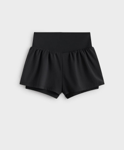 OYSHO Шорты Compressive Pocket, черный