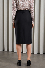 4812 Юбка женская (черный)