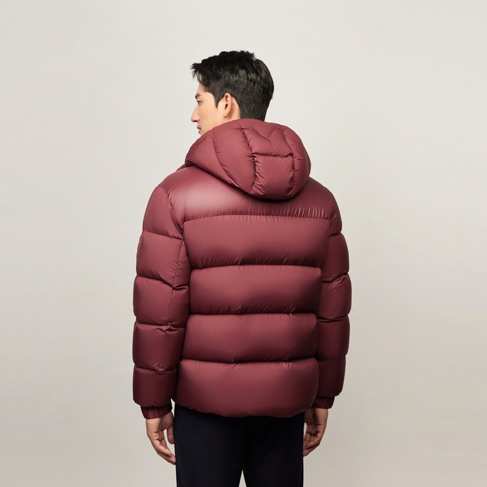 Пуховик мужской TOMMY HILFIGER MIX DOWN HOODED PUFF