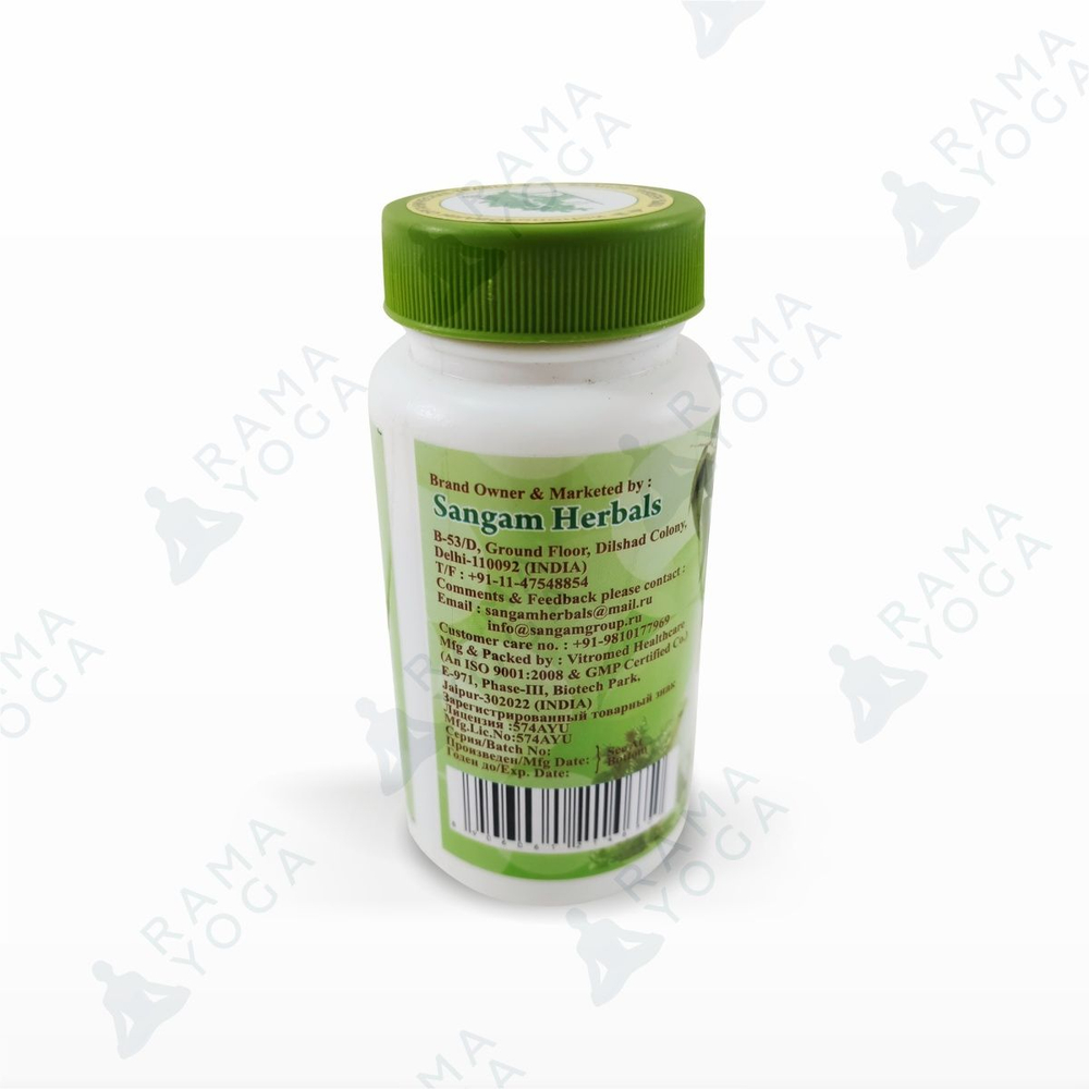 Манжишта в таблетках Sangam herbals