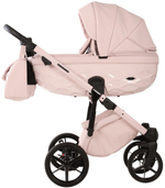 Детская коляска Adamex Chantal Pro Natura 3 в 1 CN-2-ROSE (СВ. РОЗОВАЯ КОЖА)